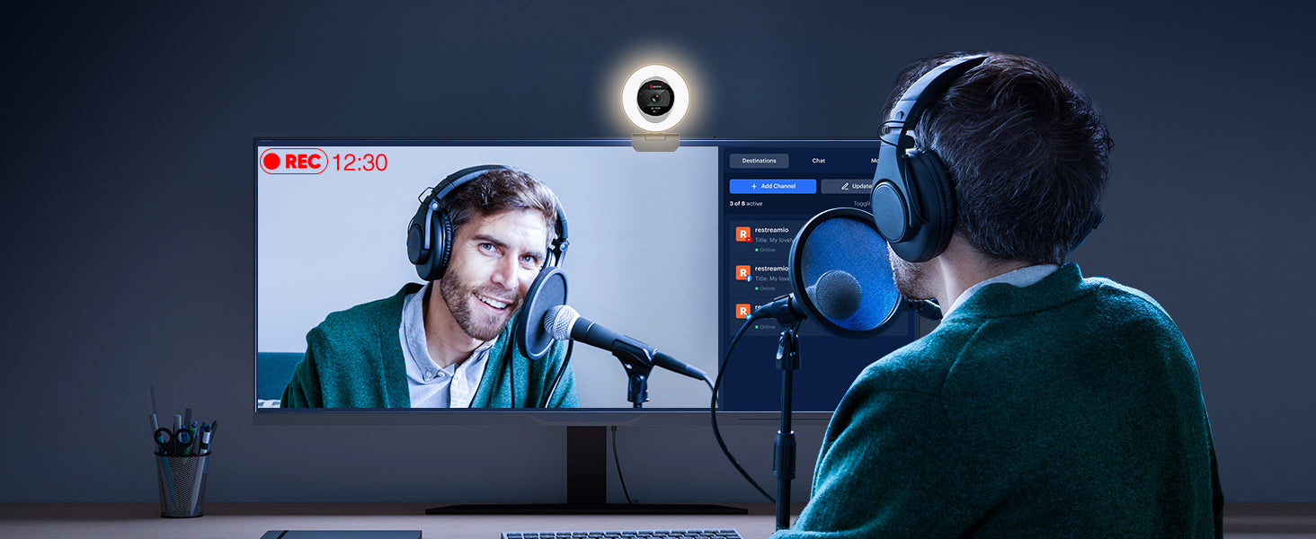 How to record video with webcam?