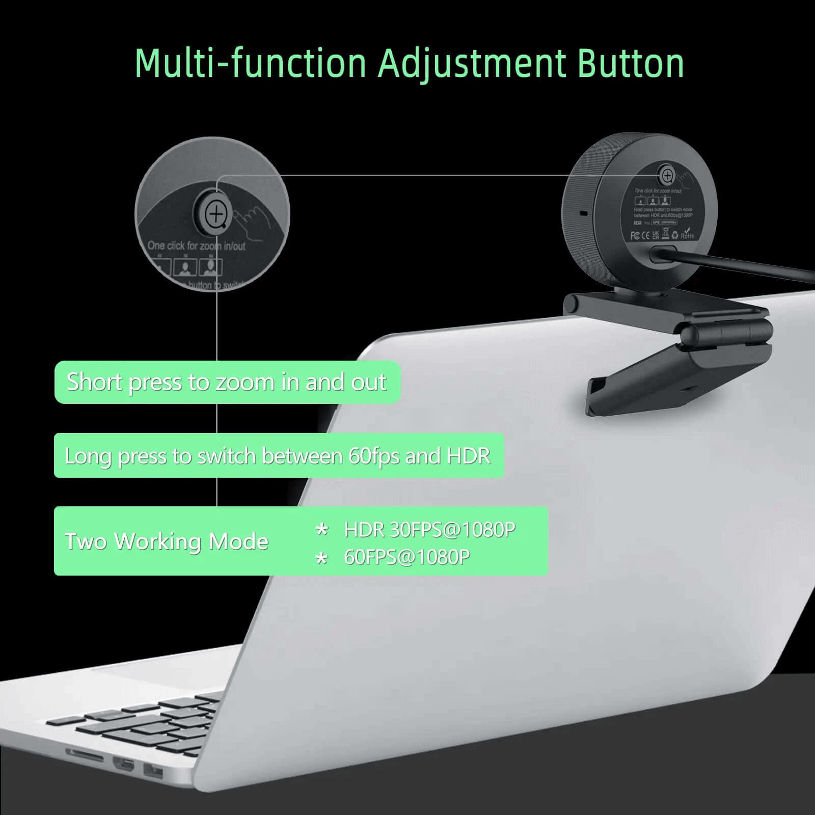Multi-function Adjustment Button