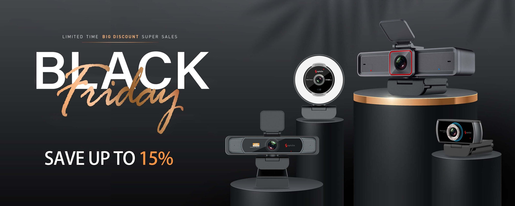 The Black Friday 15% Discount Promotion at Angetube