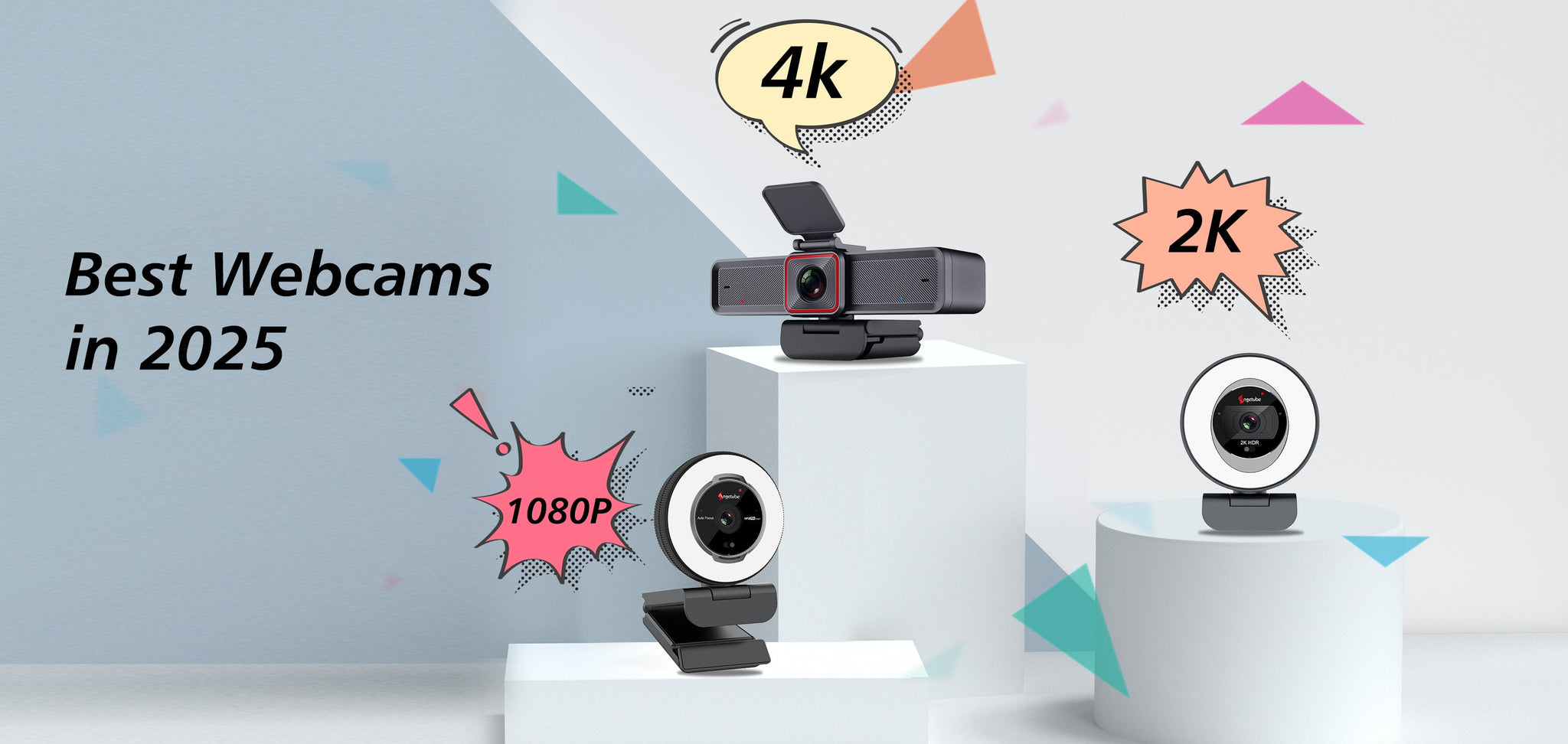 Best Webcams 2025: 1080p, 2K, and 4K