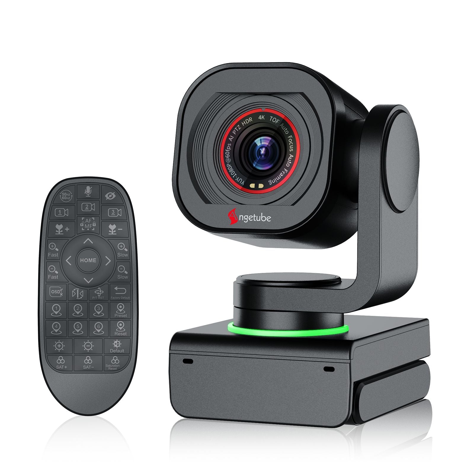 Angetube 4K PTZ Webcam with AI Tracking & Gesture Control 871