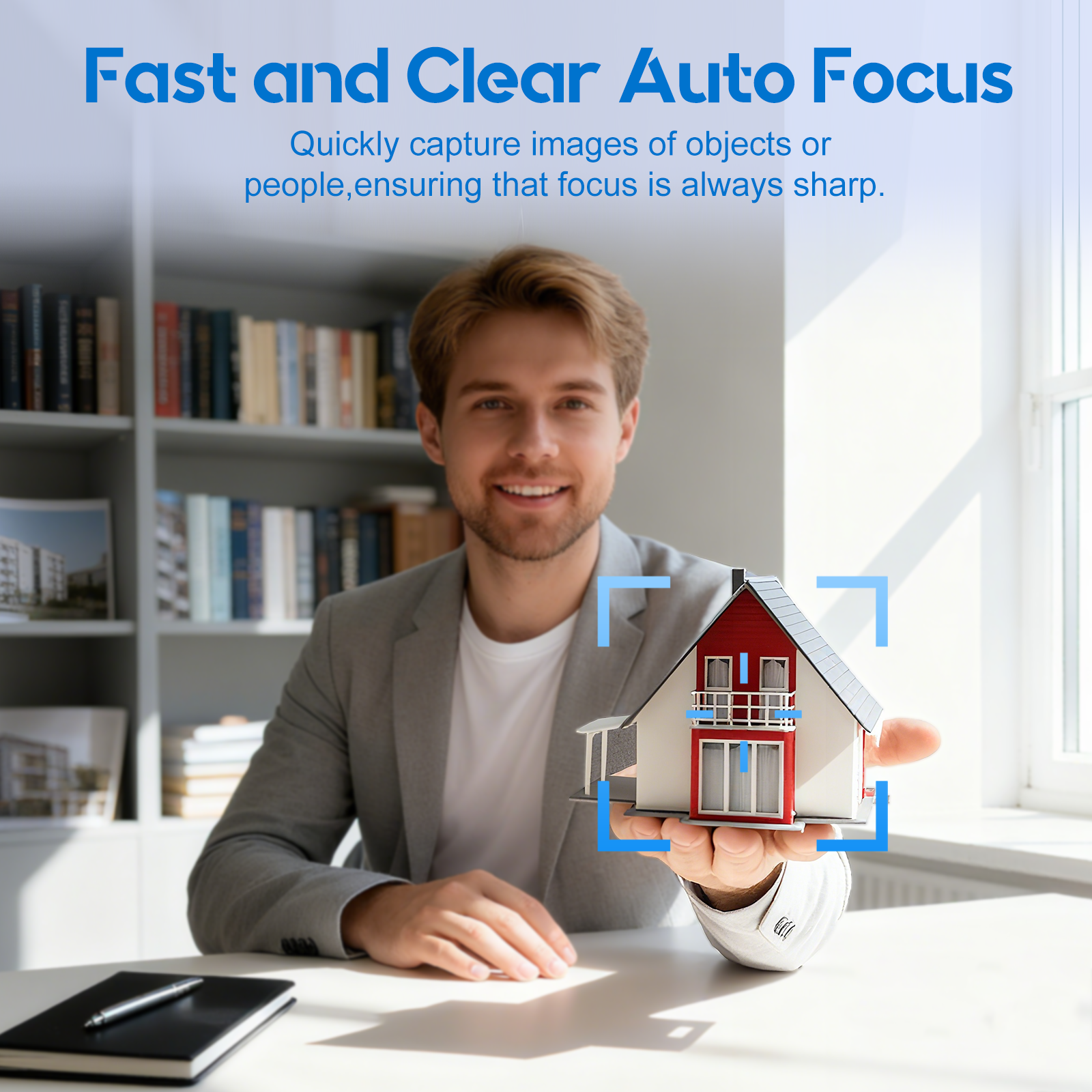 Angetube 1080P HD Webcam with Microphone – Auto Focus USB Camera 925c