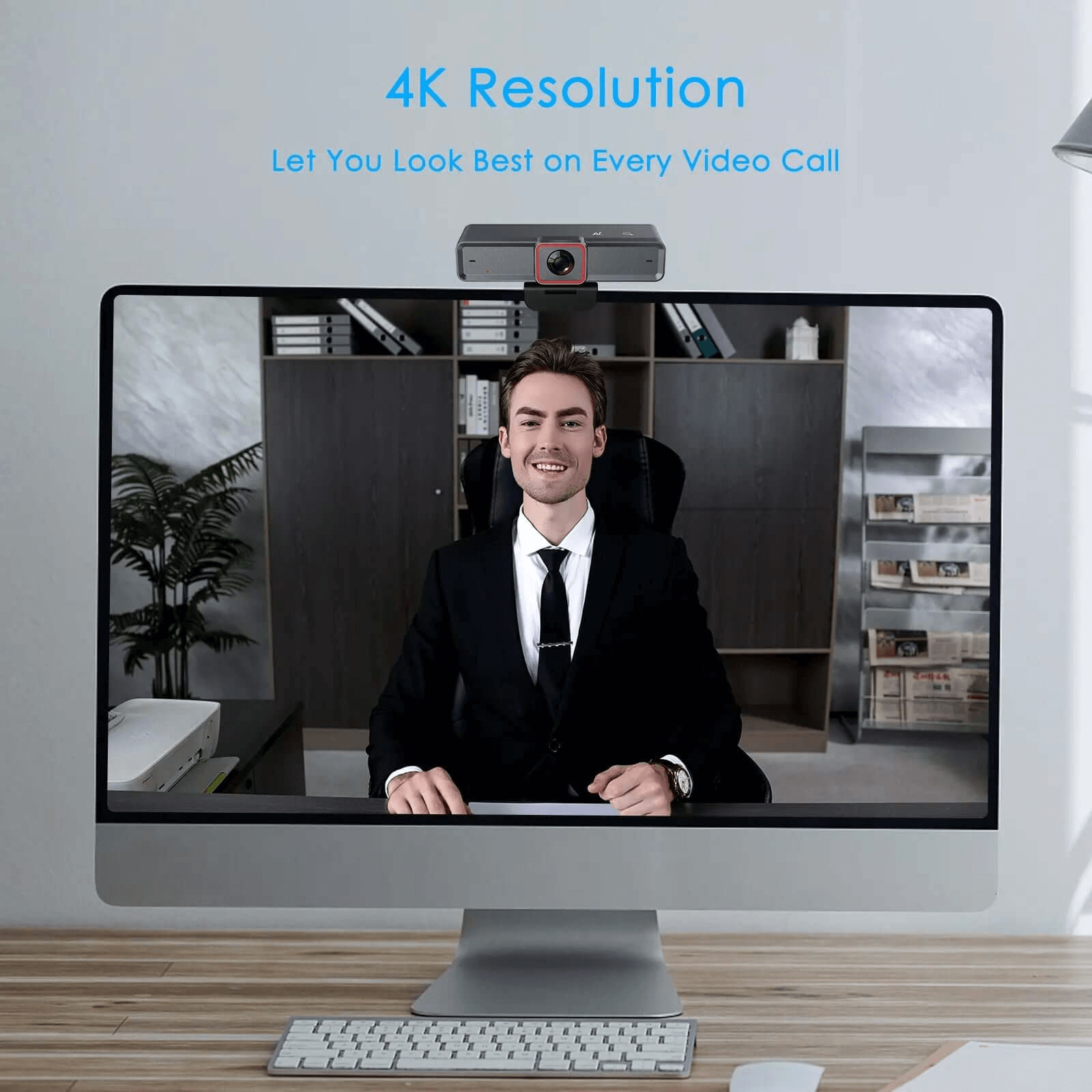 Angetube 4K Streaming Webcam con AI Tracking 913 Angetube