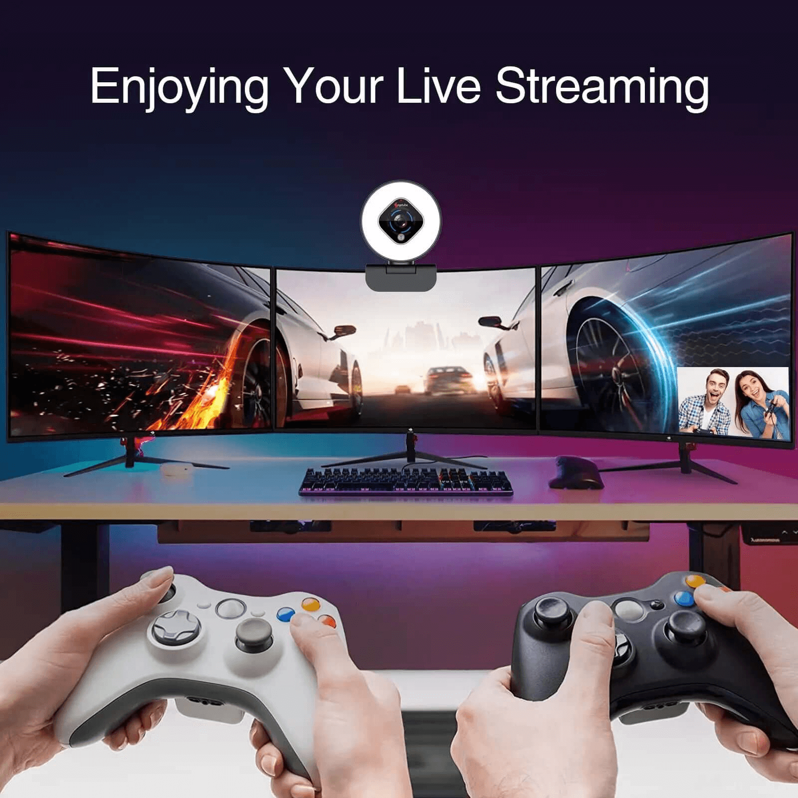 Console Streaming Camera For Xbox Series X Xbox Chat Con Cam Para